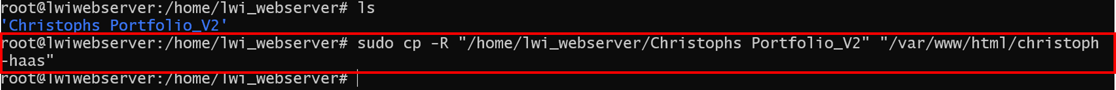 Ordner Verschieben